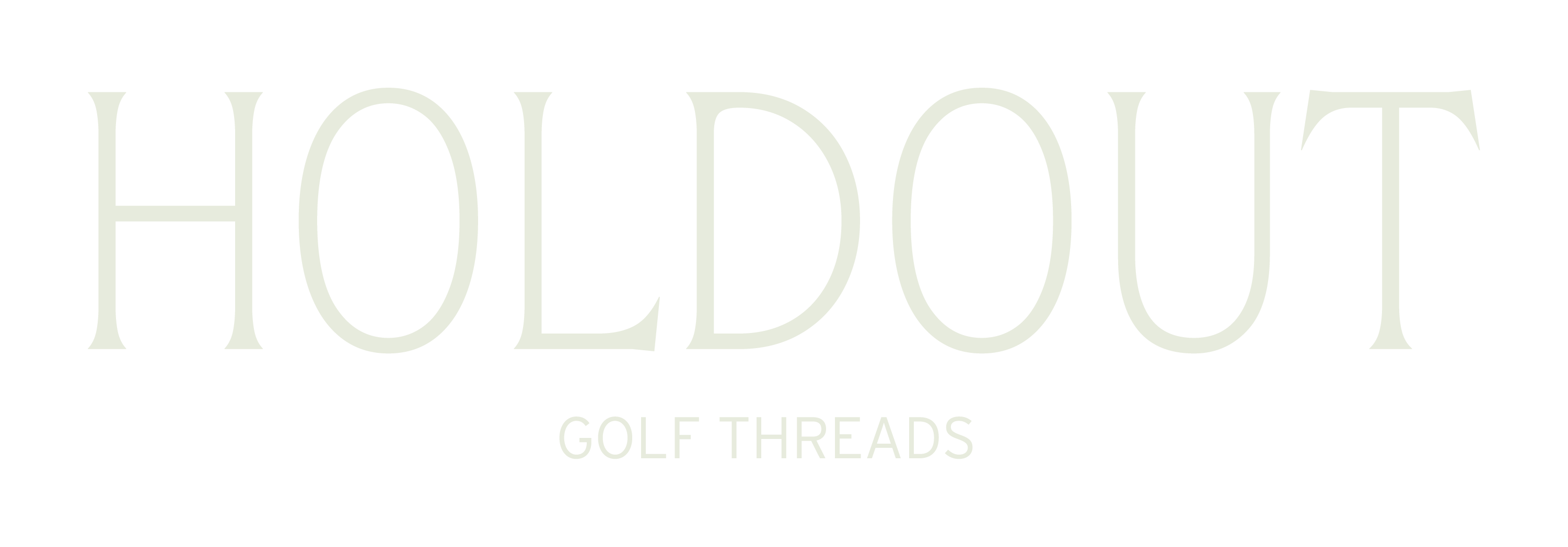 Holdout Golf Threads